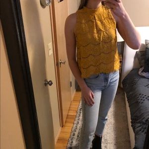 Yellow tank top